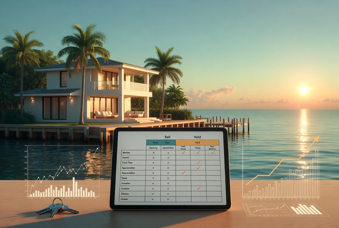 when to sell vs. hold a south florida investor's decision matrix